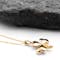 Womens Shamrock Necklace in 14K Yellow Gold - Gallery