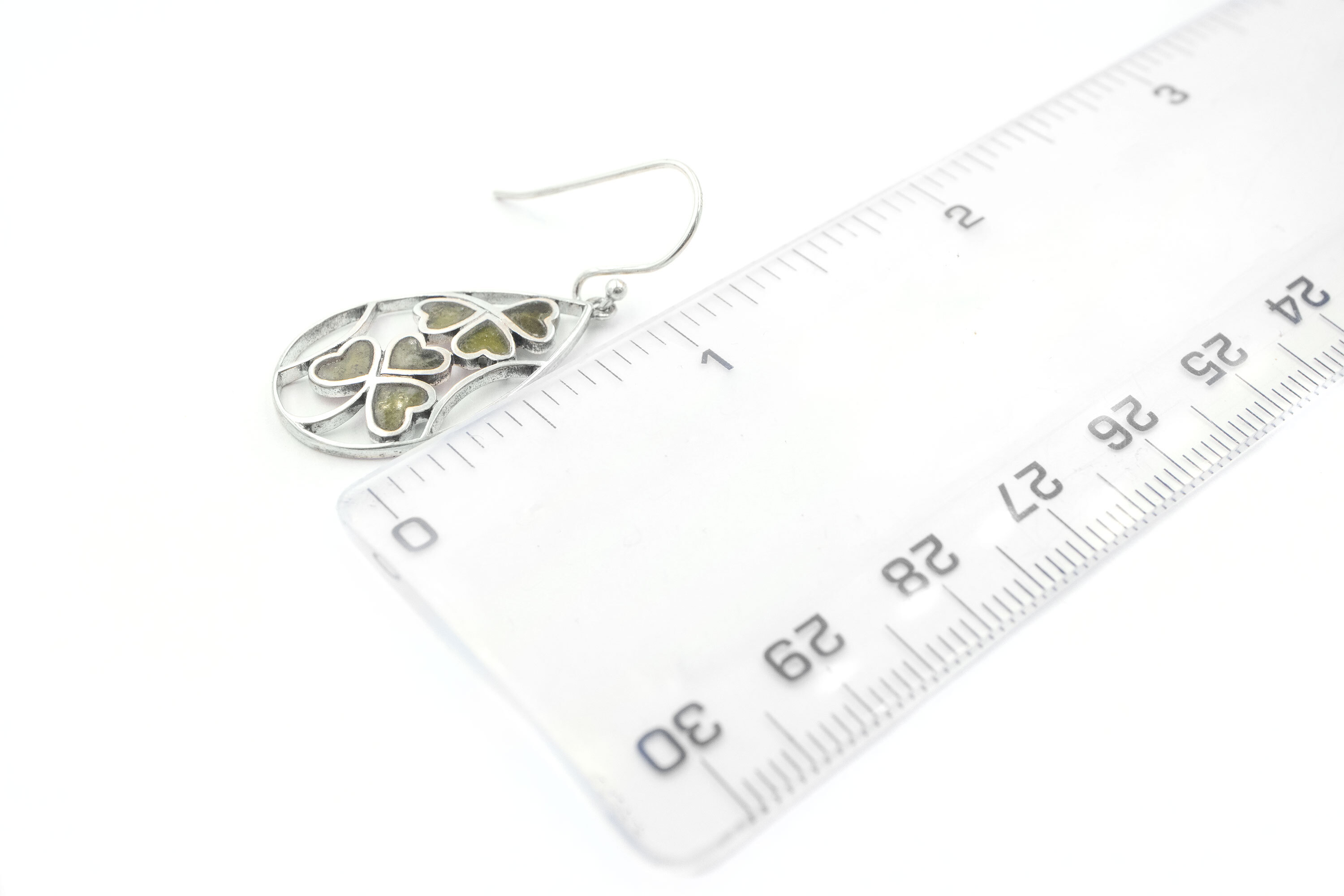 Authentic Sterling Silver Shamrock Gift Set For Women