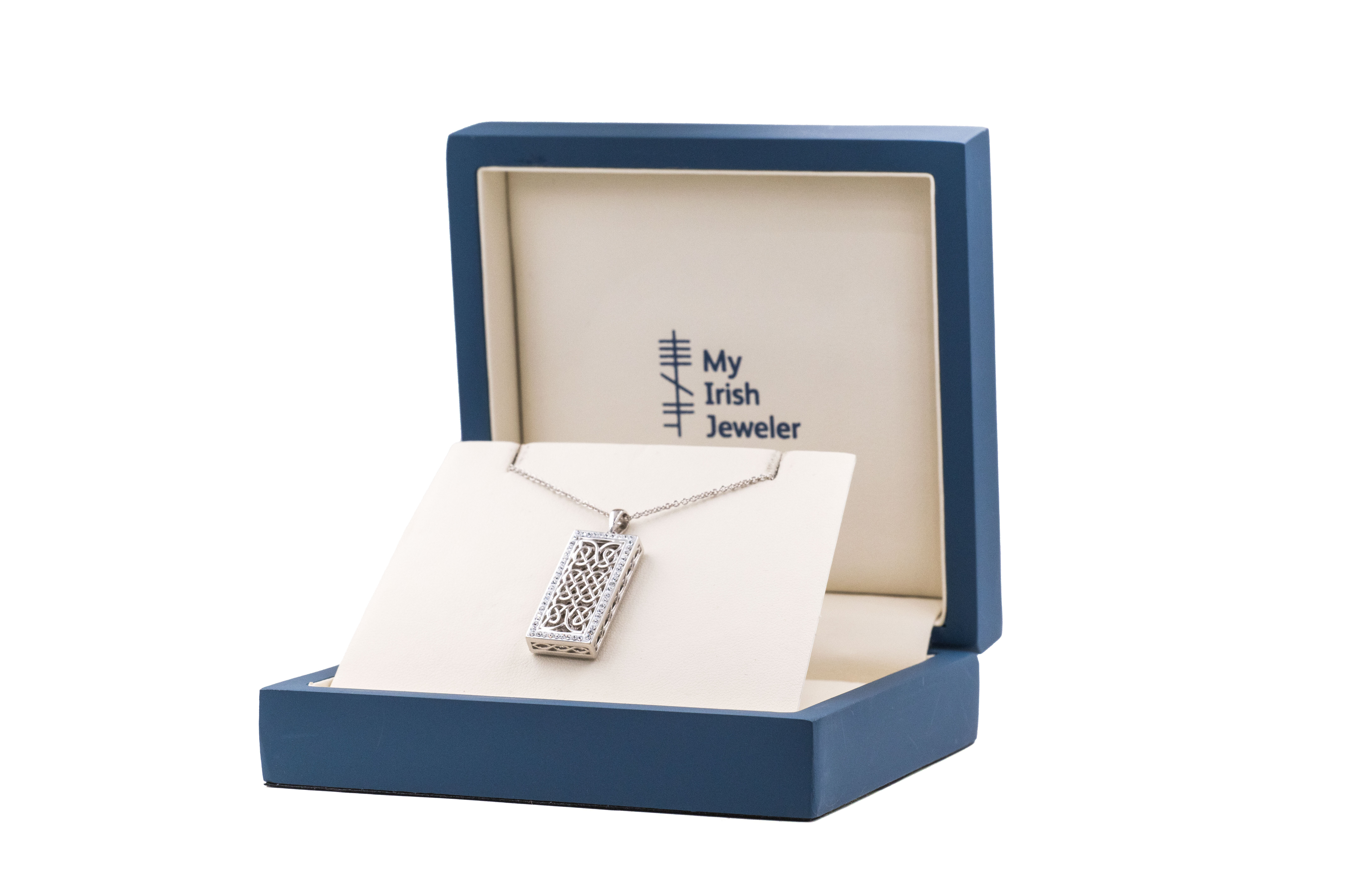 Gorgeous Sterling Silver Celtic Knot Necklace. In Luxury Packaging.