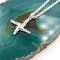 Small Authentic Sterling Silver St Brigids Cross Necklace For Women. Side View. - Gallery