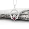 Womens Personalized Sterling Silver February Birthstone Necklace - Gallery