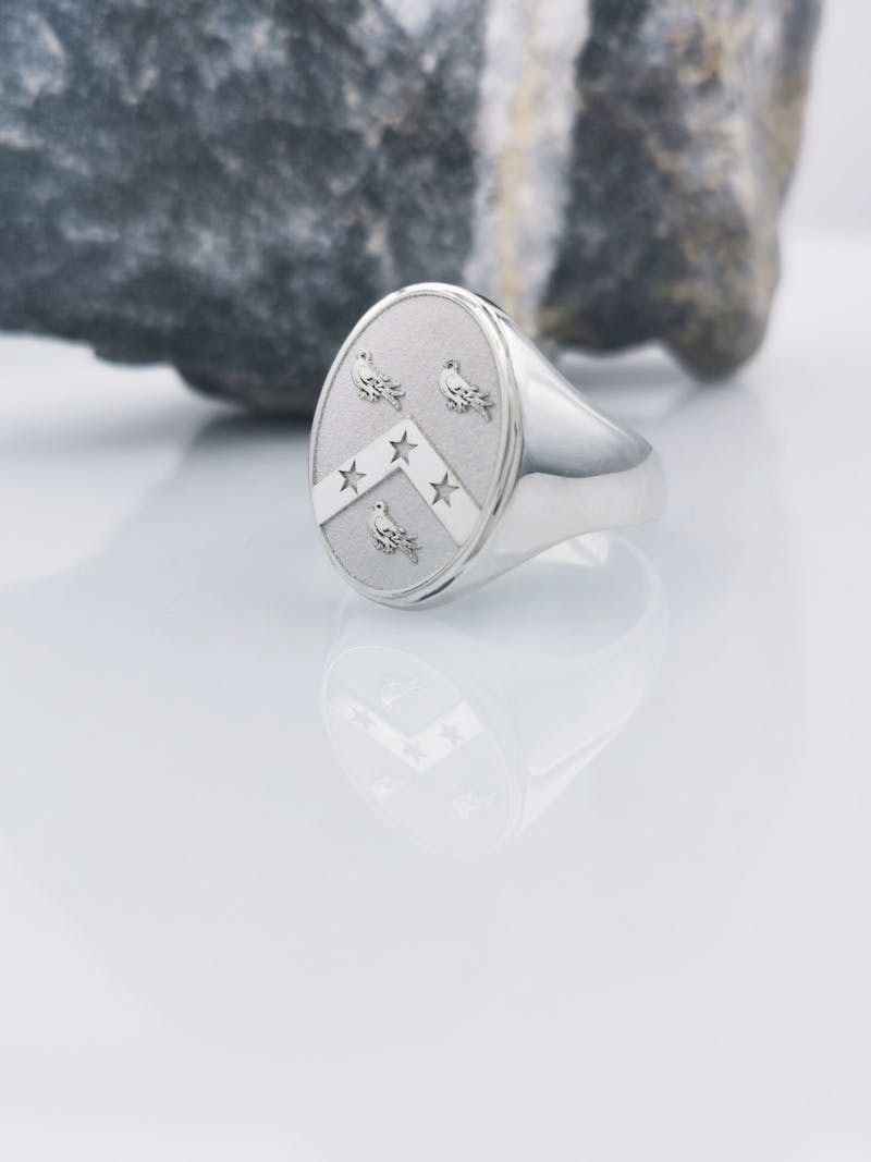 Family Crest Ring, Made in Ireland