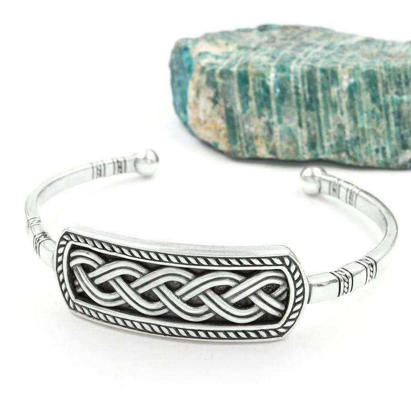 Celtic Knot Ingot Torc Bangle, From Ireland | My Irish Jeweler