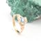 Womens December Birthstone Ring in Real 10K Yellow Gold - Gallery