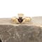 Womens January Birthstone Anniversary Ring in Real 10K Yellow Gold - Gallery