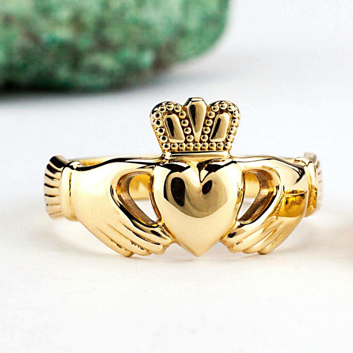 Men's Classic Claddagh Ring, From Ireland | My Irish Jeweler