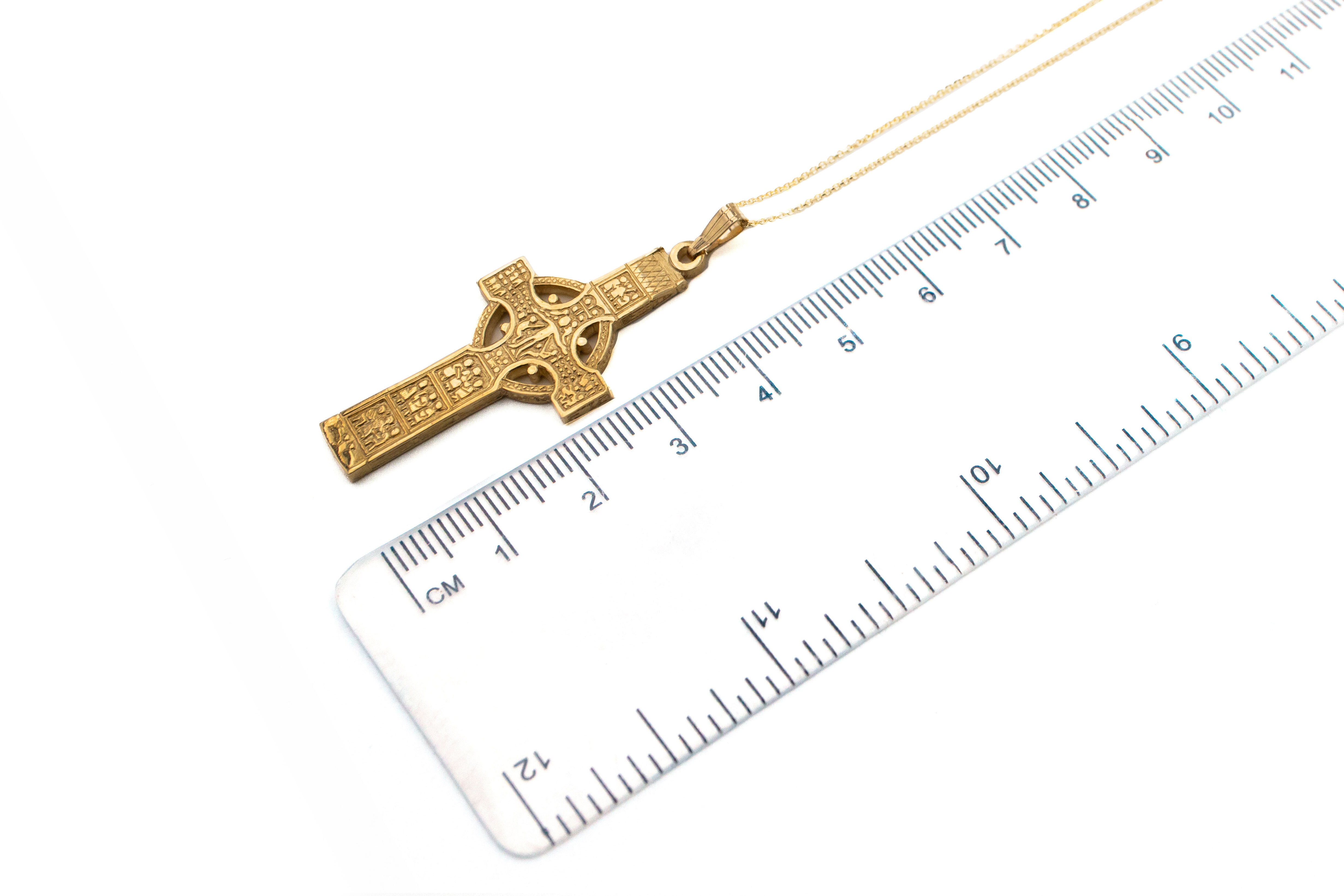 Gold Heirloom Muiredach Celtic Cross, From Ireland | My Irish Jeweler