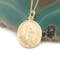 Attractive 9K Yellow Gold St Christopher Necklace - Gallery