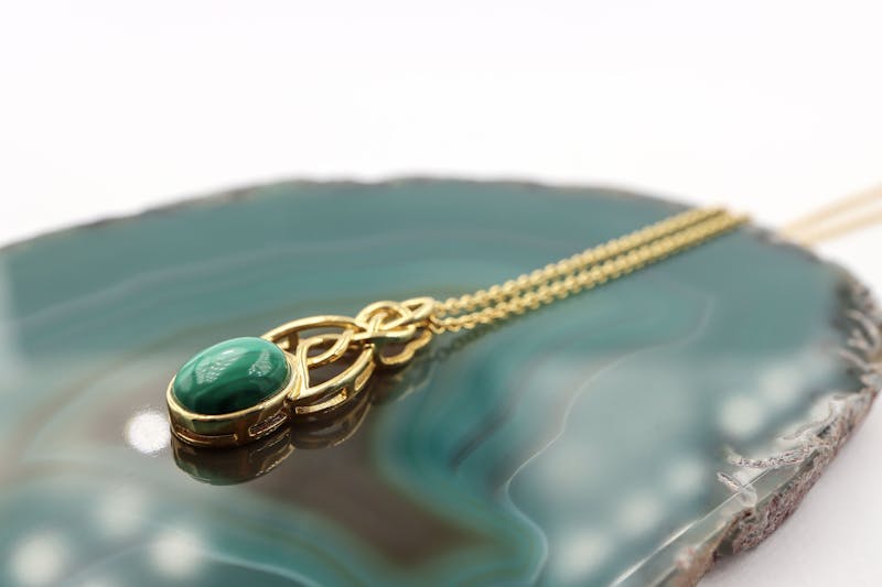 Authentic 14K Gold Vermeil Celtic Knot Gift Set For Women