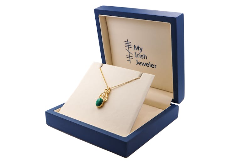 Womens Celtic Knot Gift Set in Gold Vermeil. In Luxury Packaging.
