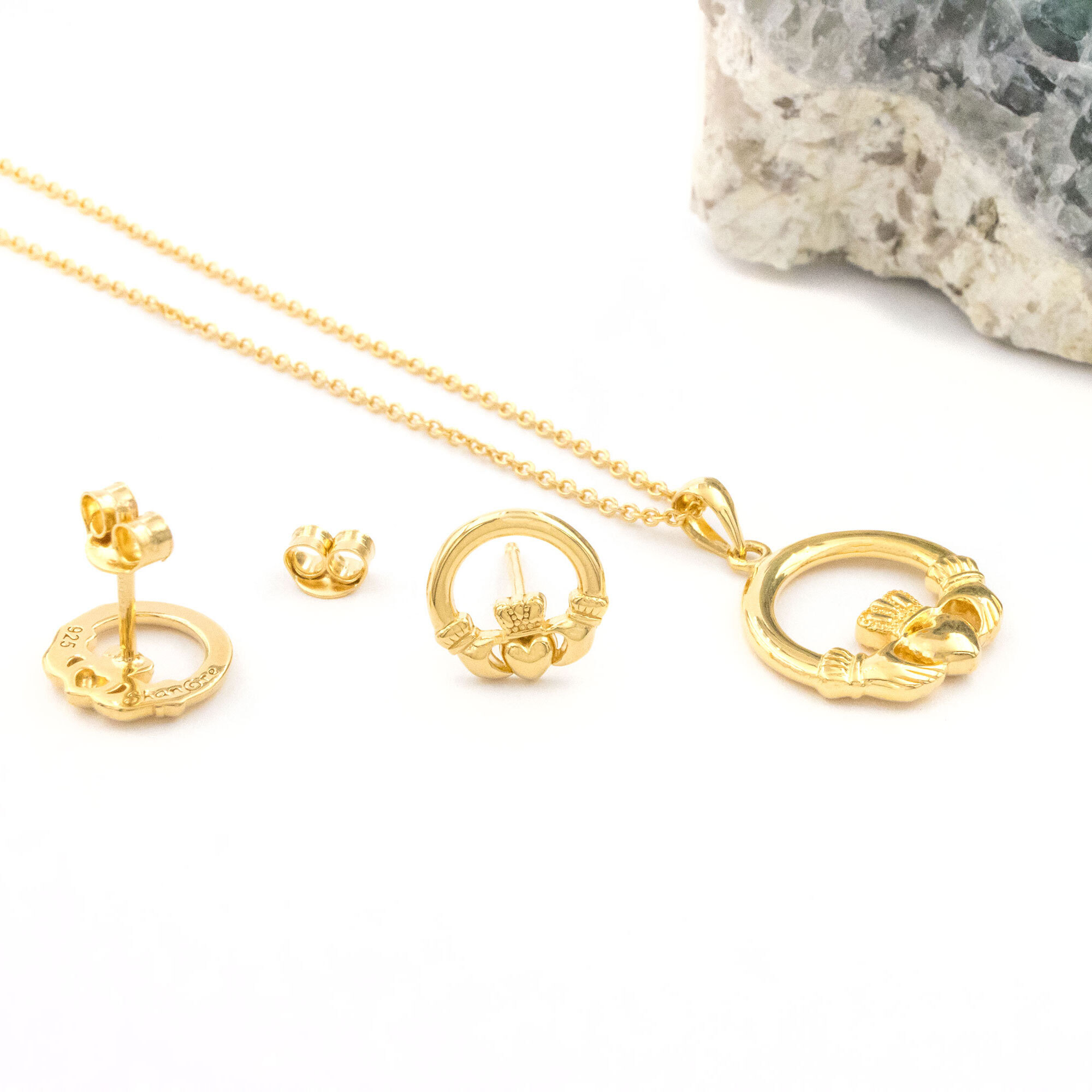 Necklace and Stud Earring Set