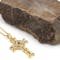 Authentic 14K Gold Vermeil Celtic Cross Necklace For Women - Gallery