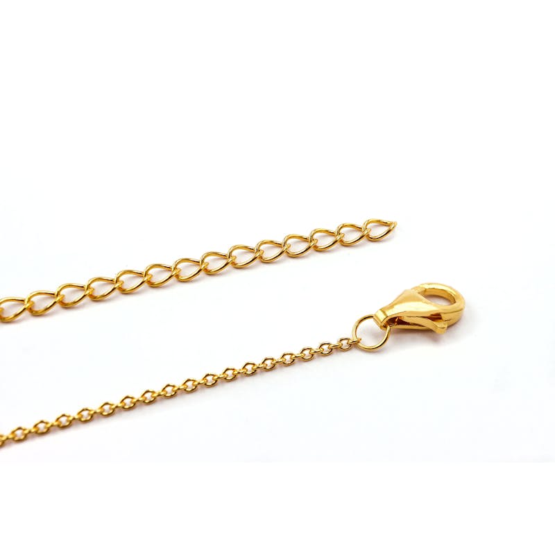 Gorgeous Gold Vermeil Celtic Cross Necklace For Women