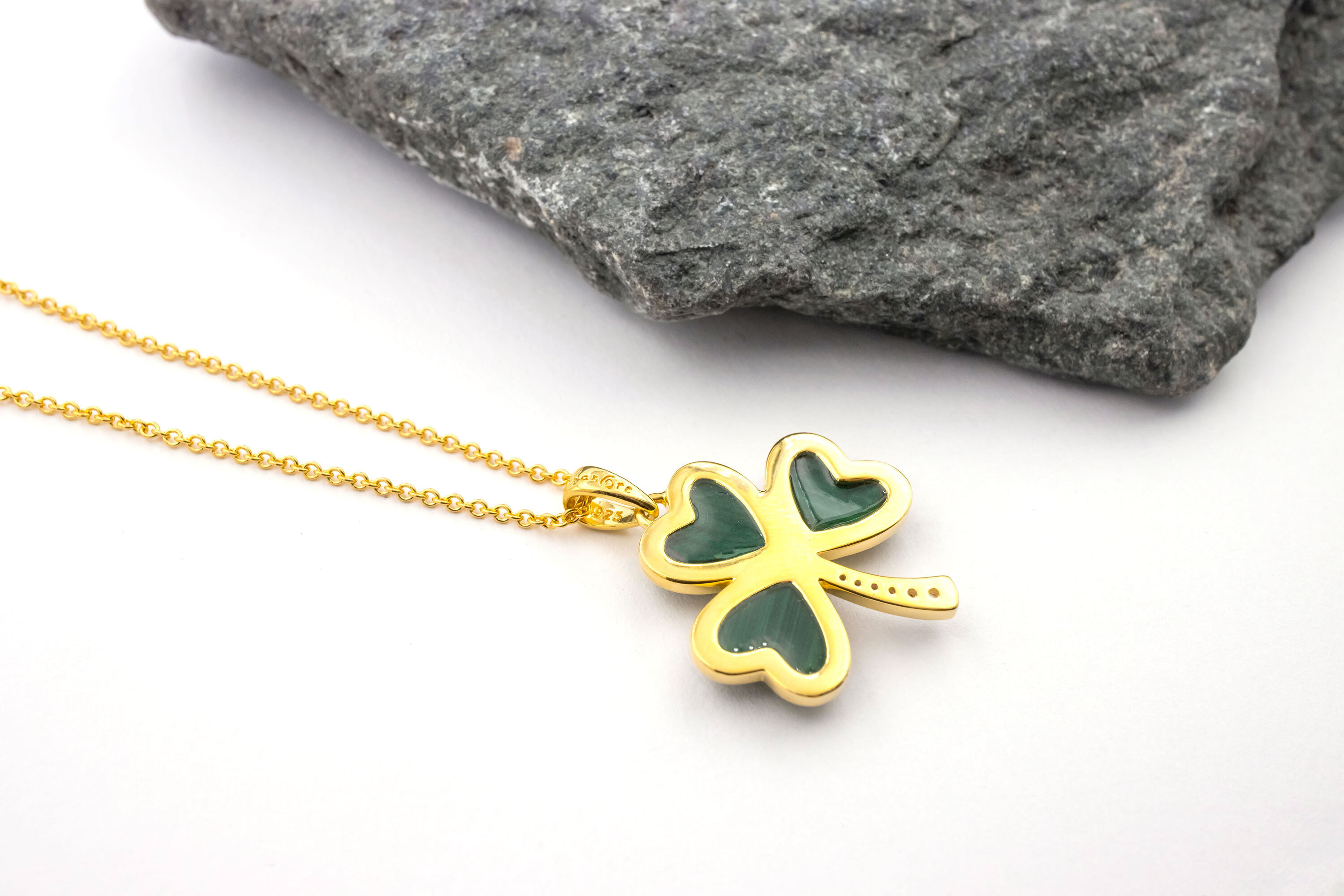 Shamrock - Reverse of Pendant