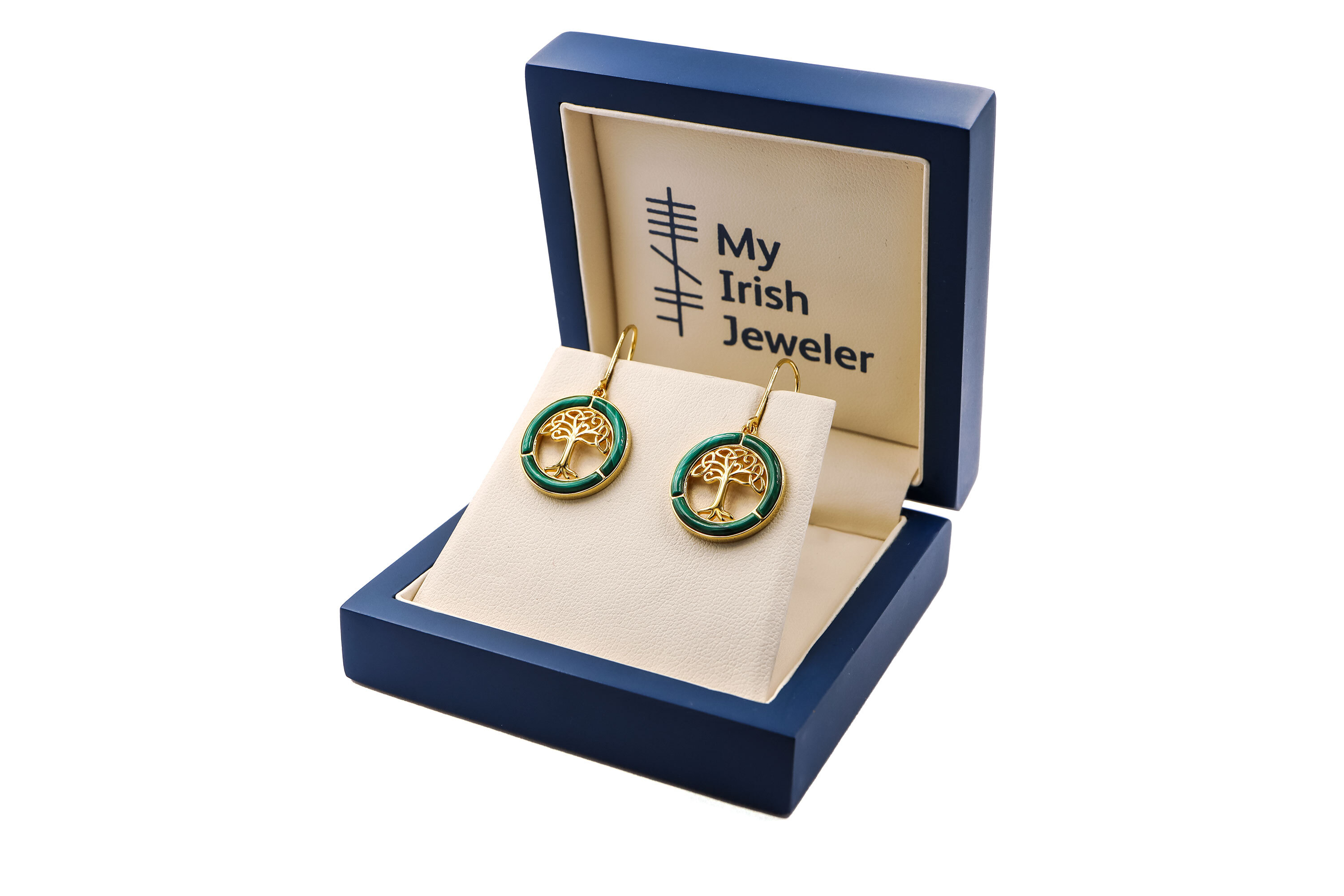 Gorgeous Gold Vermeil Tree of Life Gift Set For Women. In Luxury Packaging.