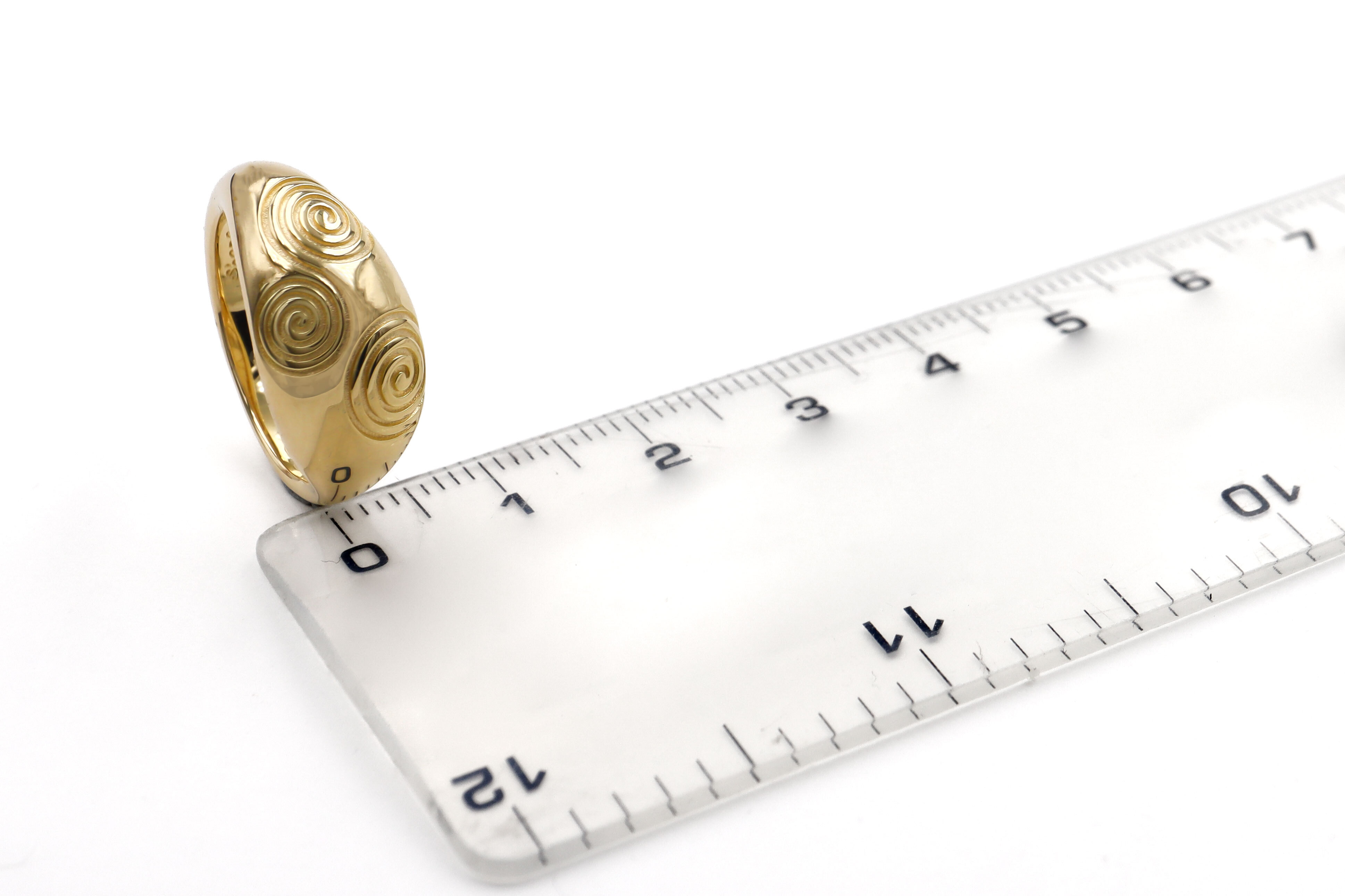Gold Vermeil Triskele Ring Sku 25189 scale