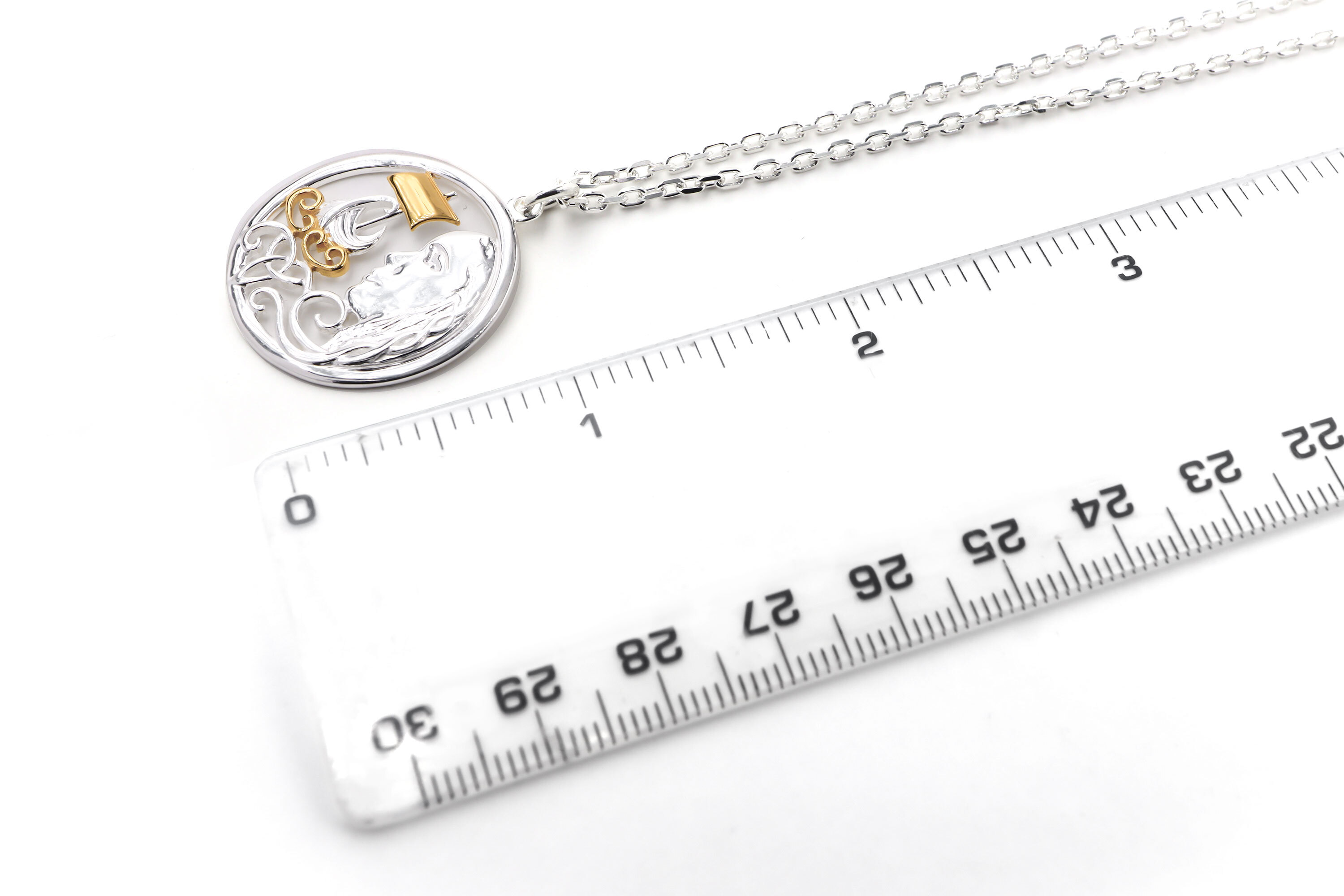 Womens Folklore Necklace in Sterling Silver