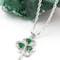 Shamrock - Shown with Light Cable Chain - Gallery