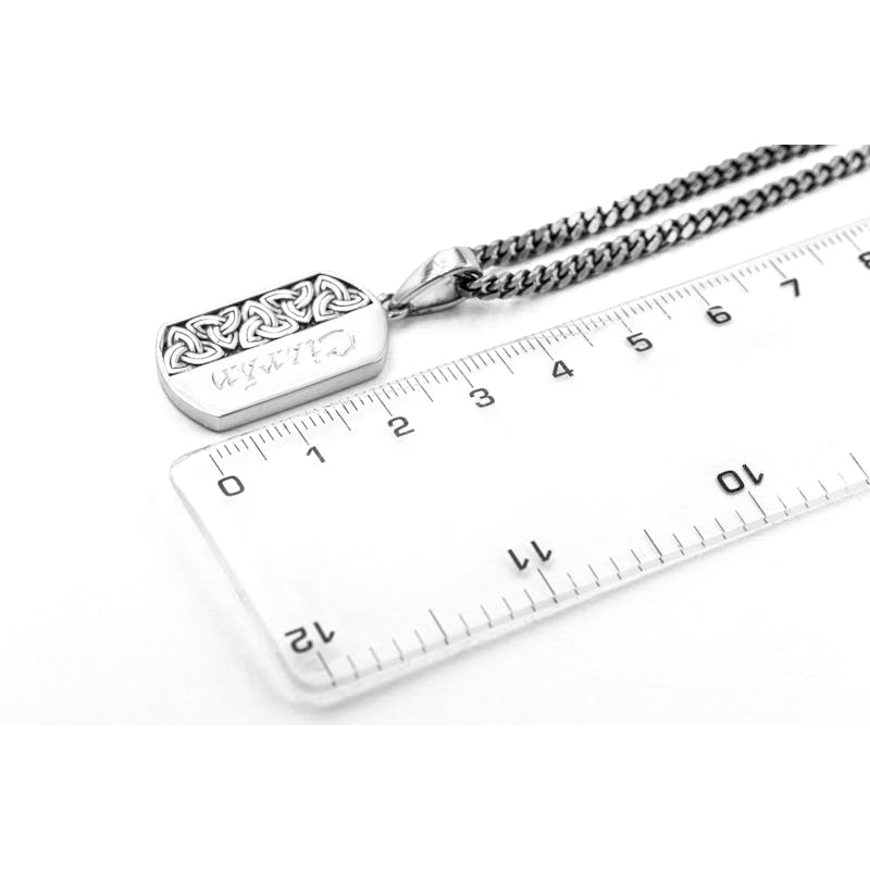 Heavyweight Gaelic Name Dog Tag, From Ireland My Irish Jeweler