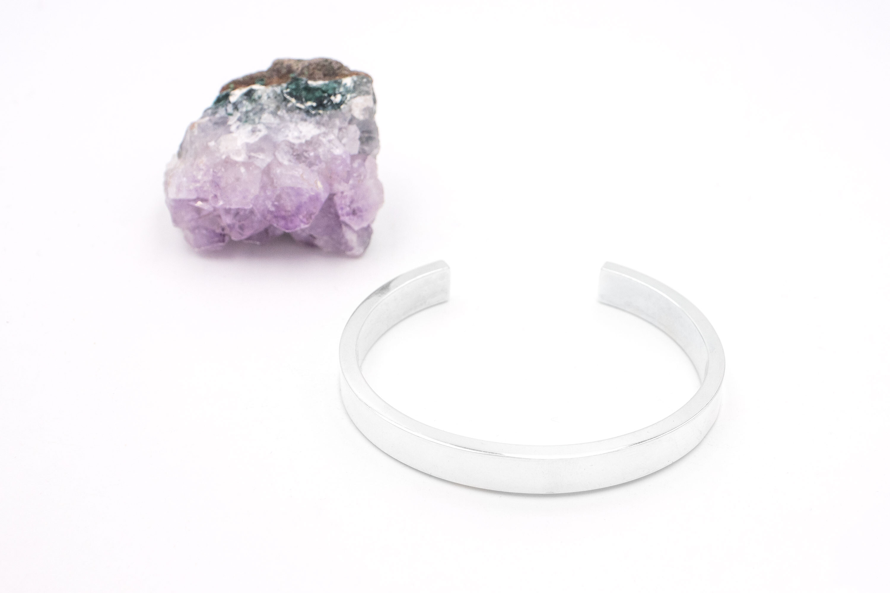 Attractive Sterling Silver Ogham & Gaelic Bracelet For Women