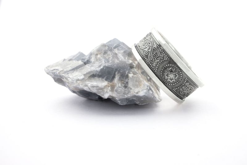 Oxidized Sterling Silver Ardagh Chalice Ring
