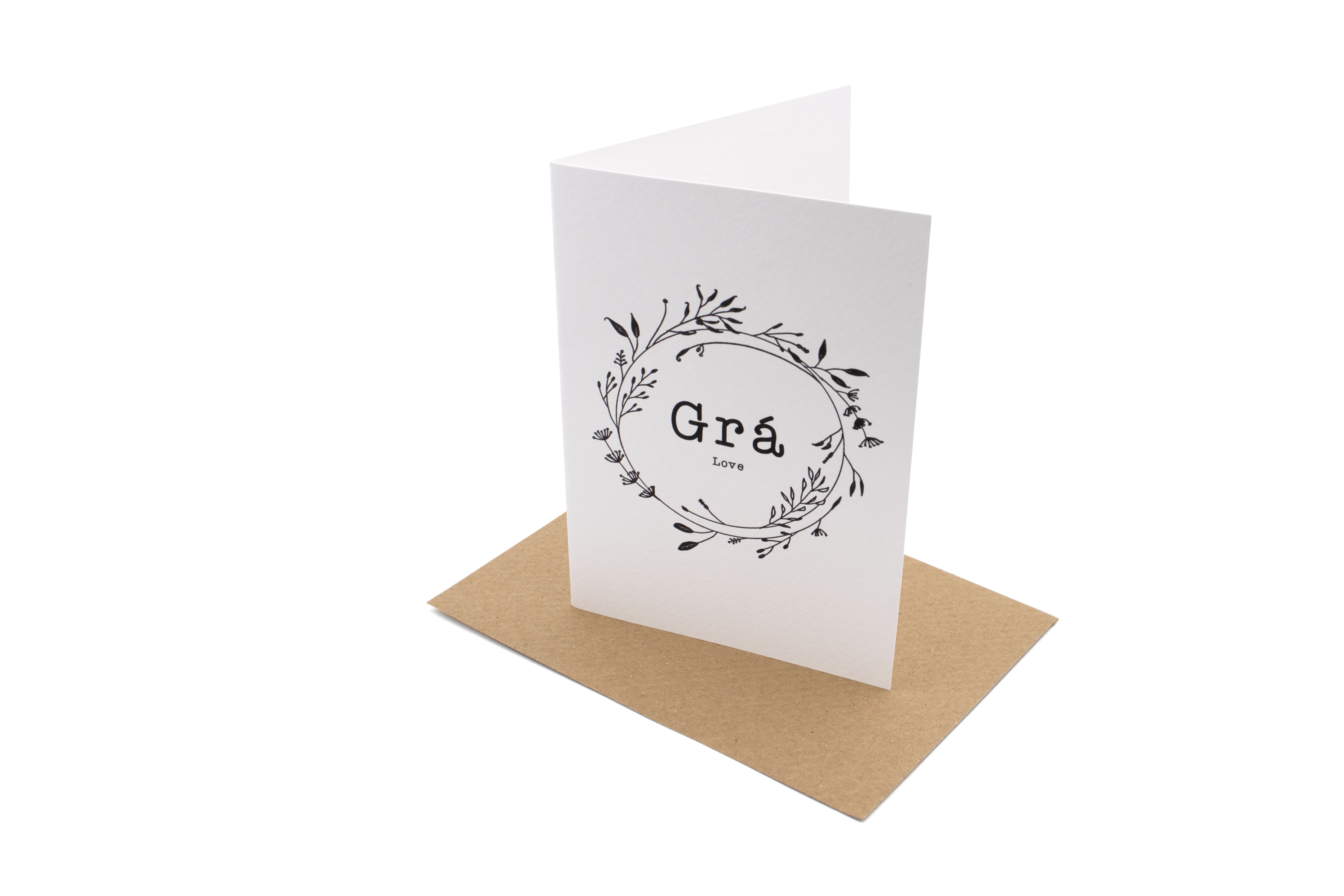 Grá (Love) Greeting Card