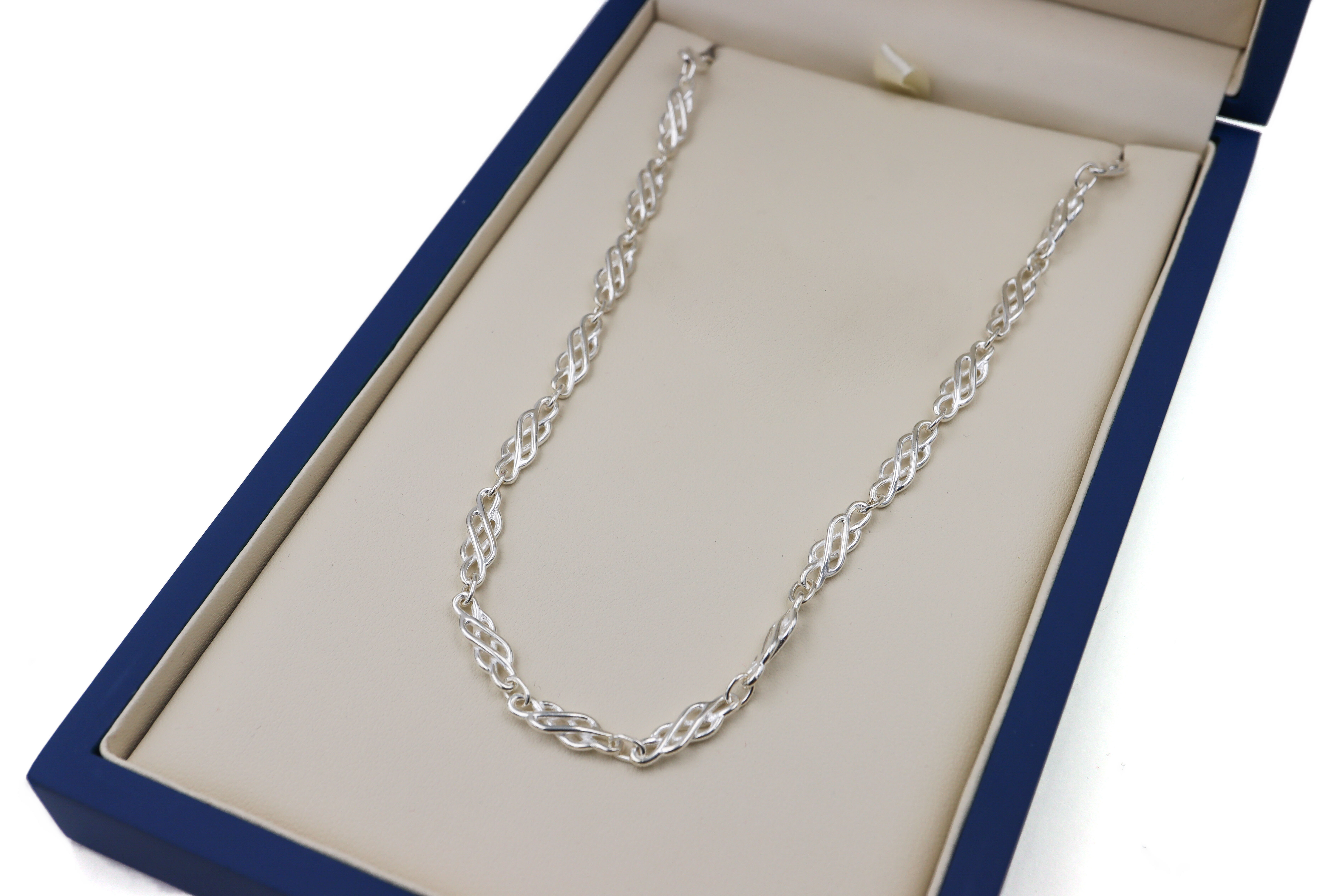 Authentic Sterling Silver Celtic Knot Gift Set For Women With a Polished Finish