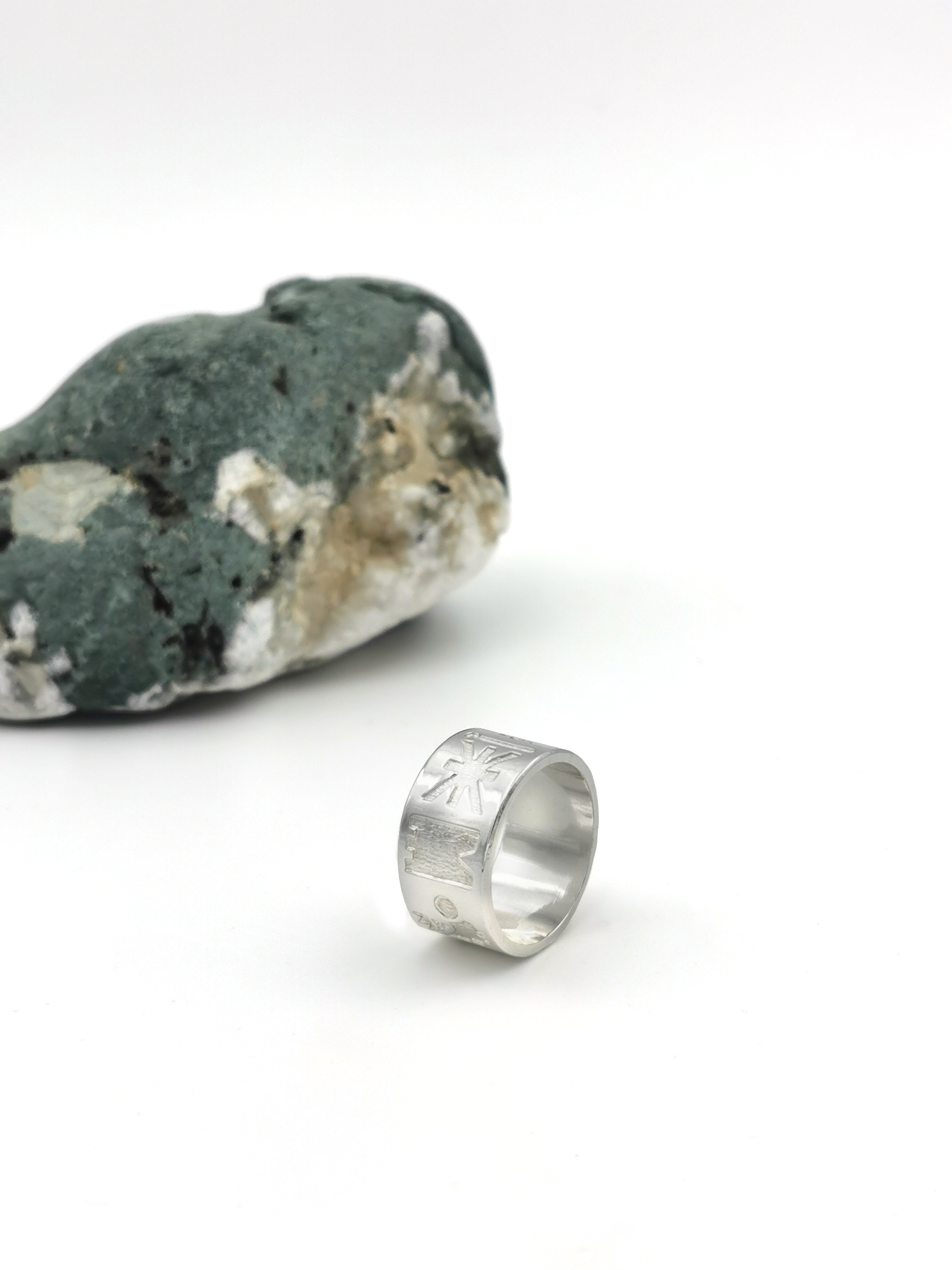 Handmade Sterling Silver History Of Ireland Ring For Women