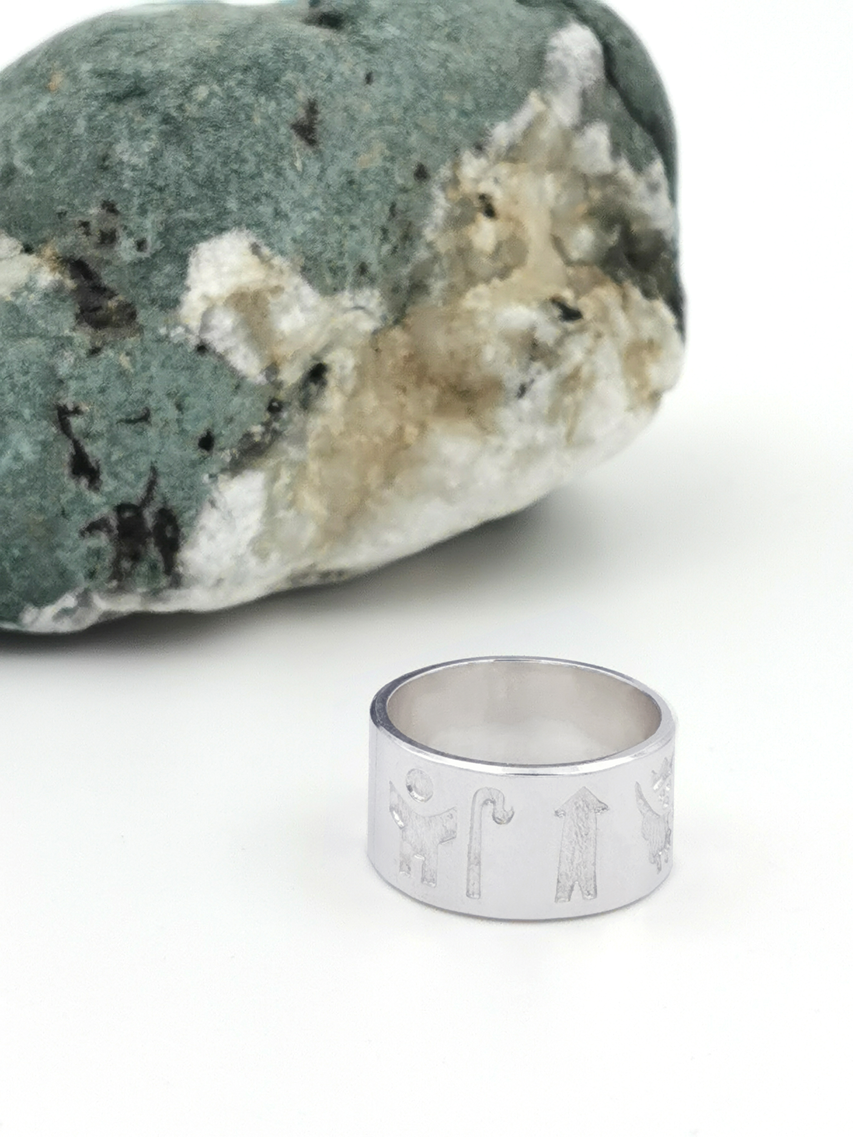 Handmade Sterling Silver History Of Ireland Ring For Women