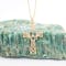 14K Gold Claddagh Cross Pendant set with Diamonds & Real Emerald - Gallery