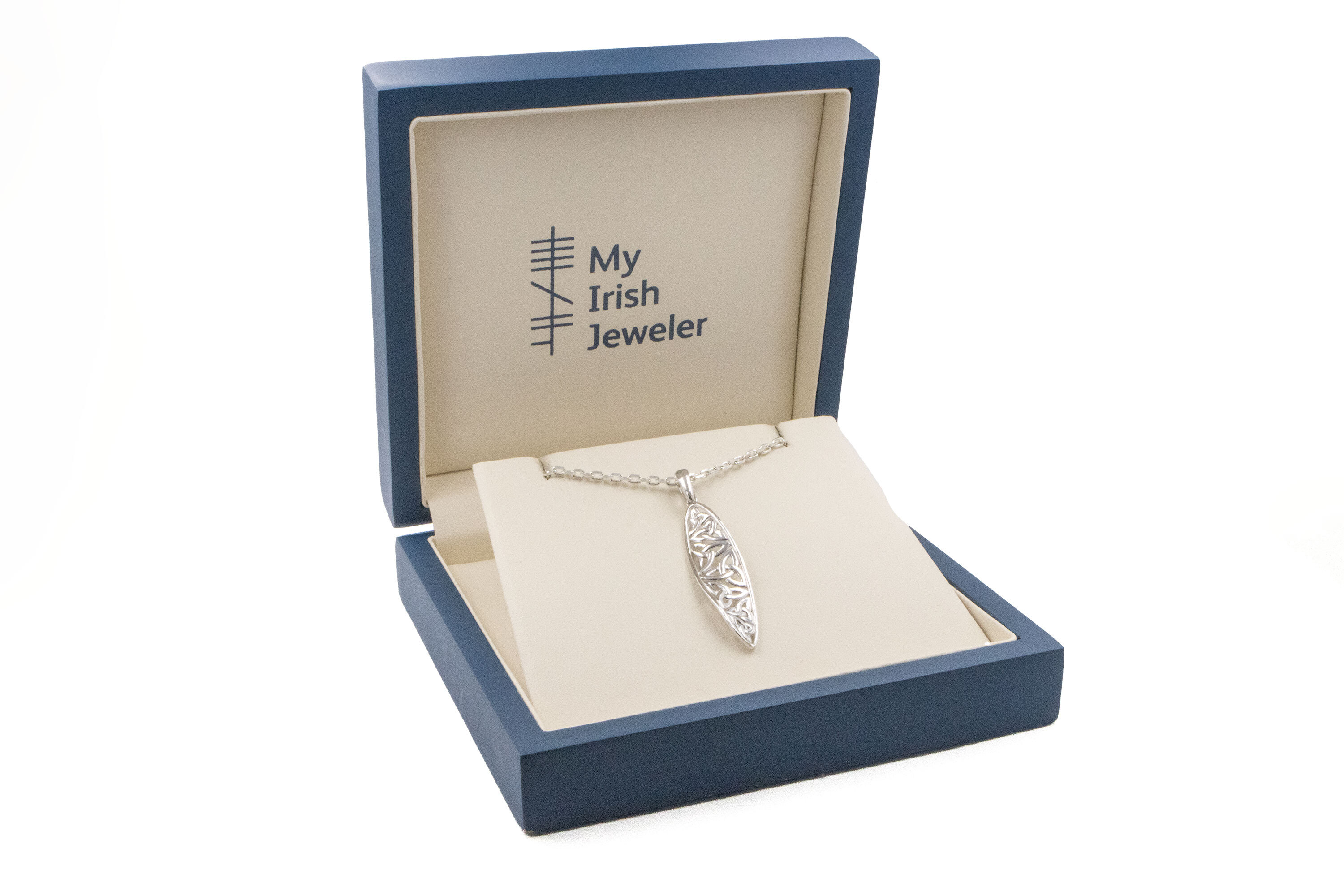 Genuine Sterling Silver Trinity Knot Gift Set For Women