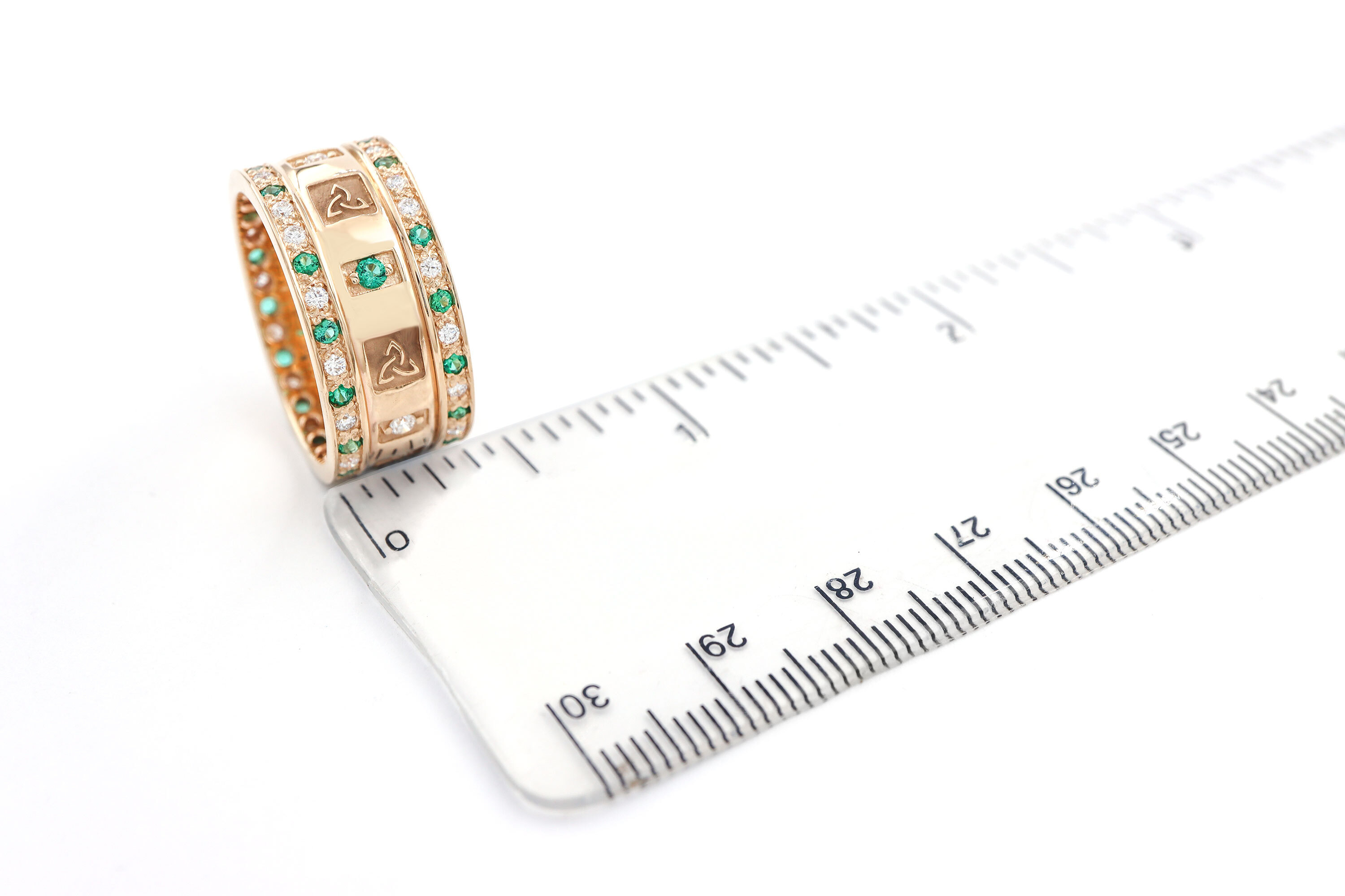 Authentic Yellow Gold Celtic Knot Ring