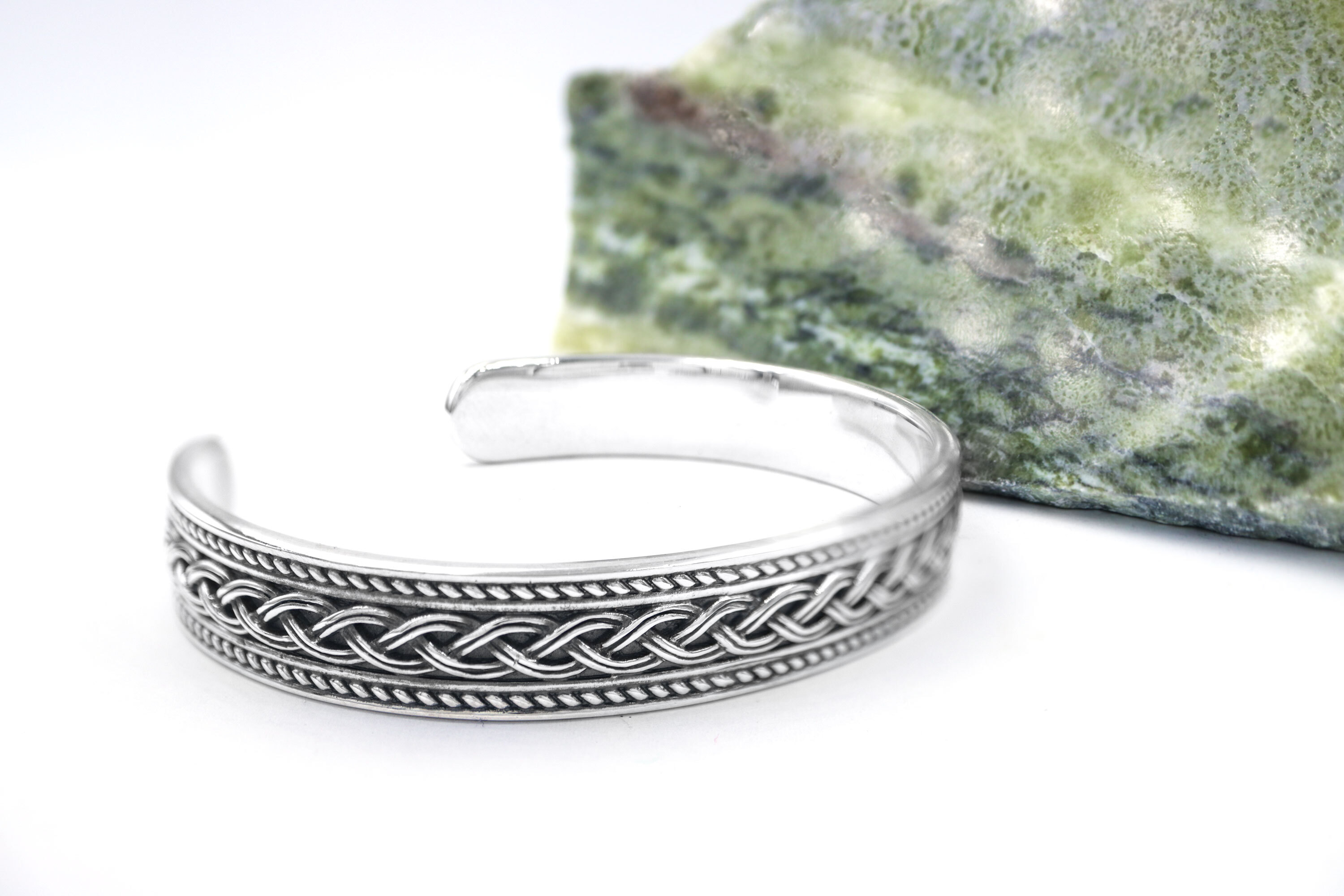Mens Gorgeous Sterling Silver Celtic Knot Gift Set