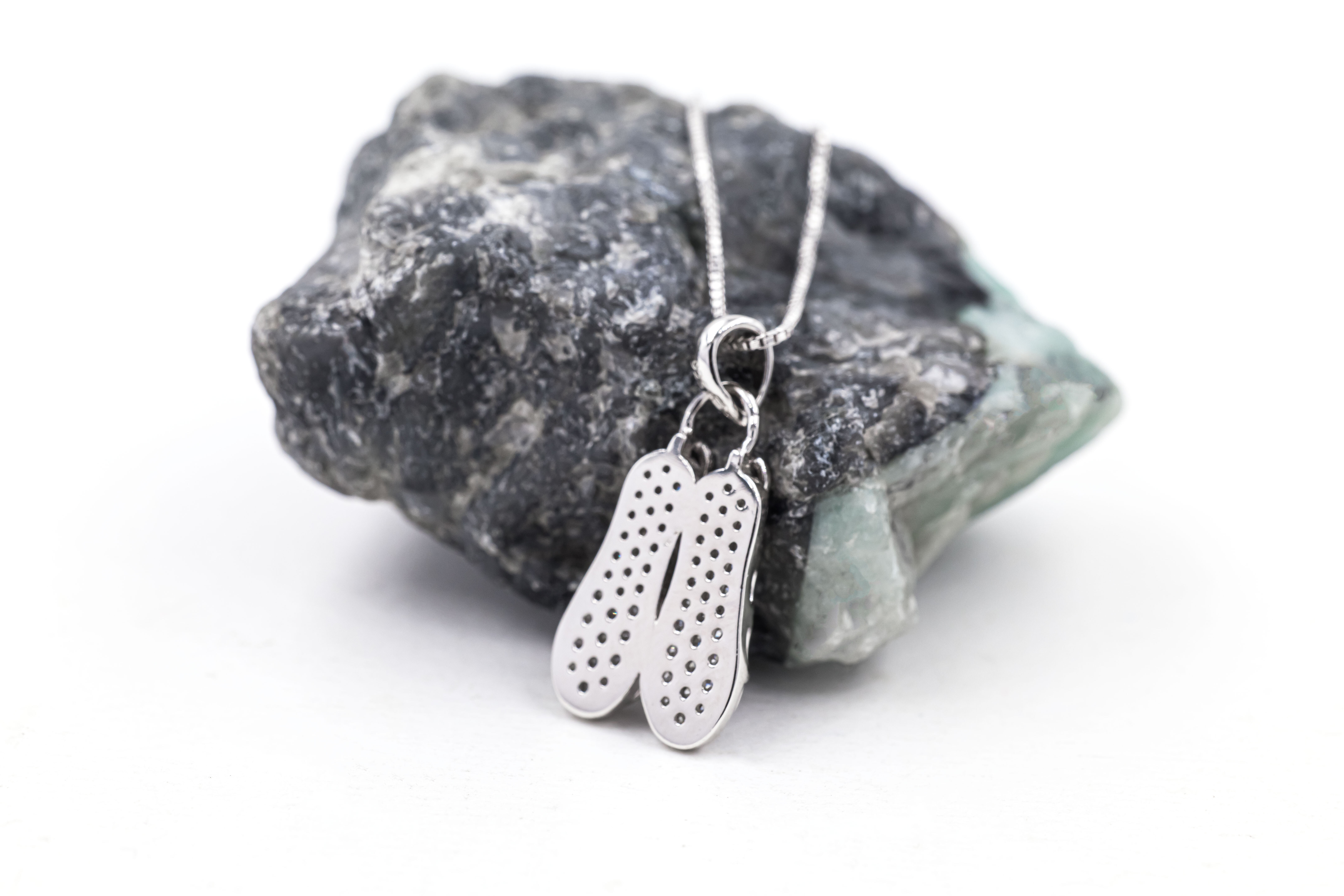 Womens Celtic Knot Necklace in Sterling Silver