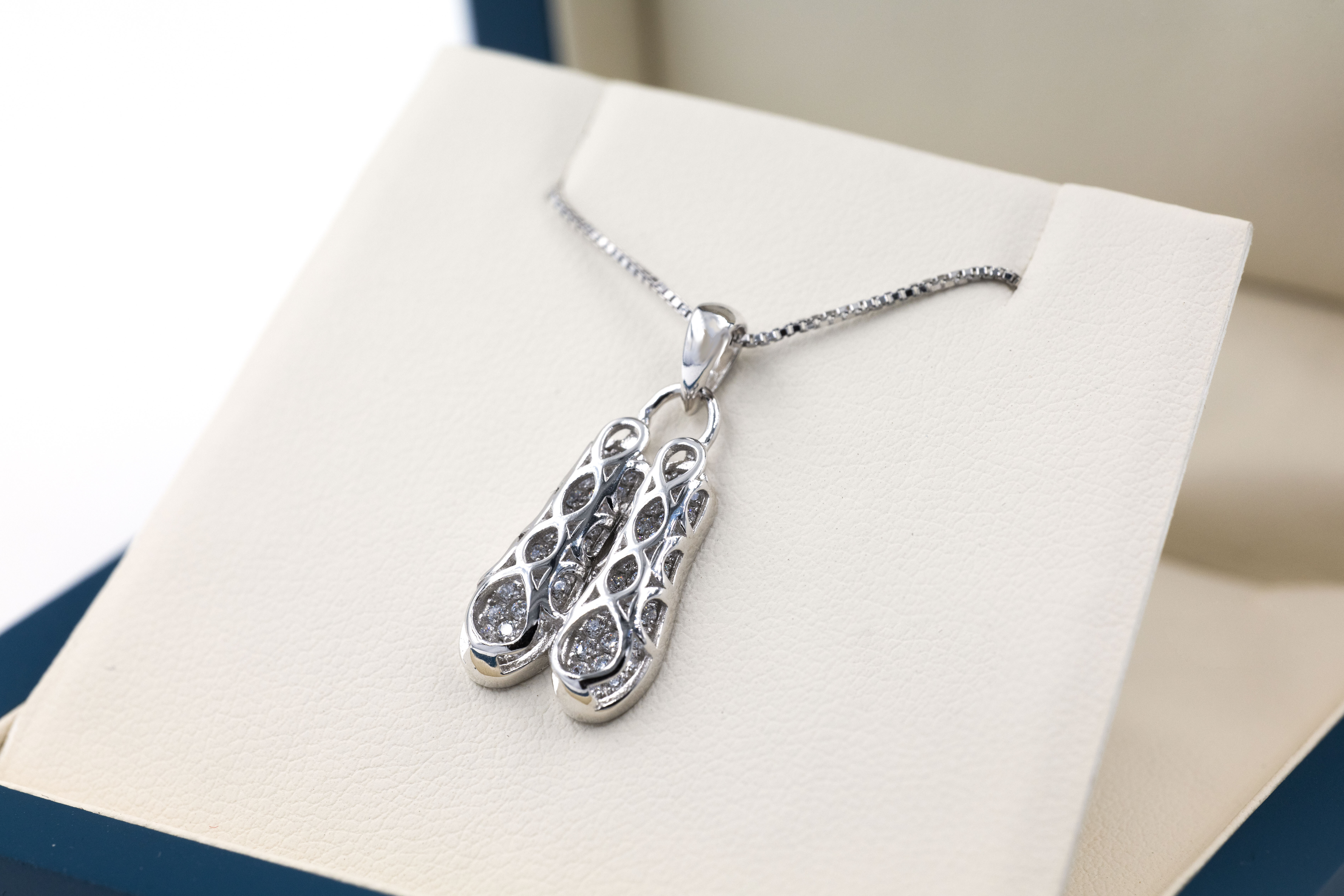 Irish Sterling Silver Celtic Knot Necklace For Women