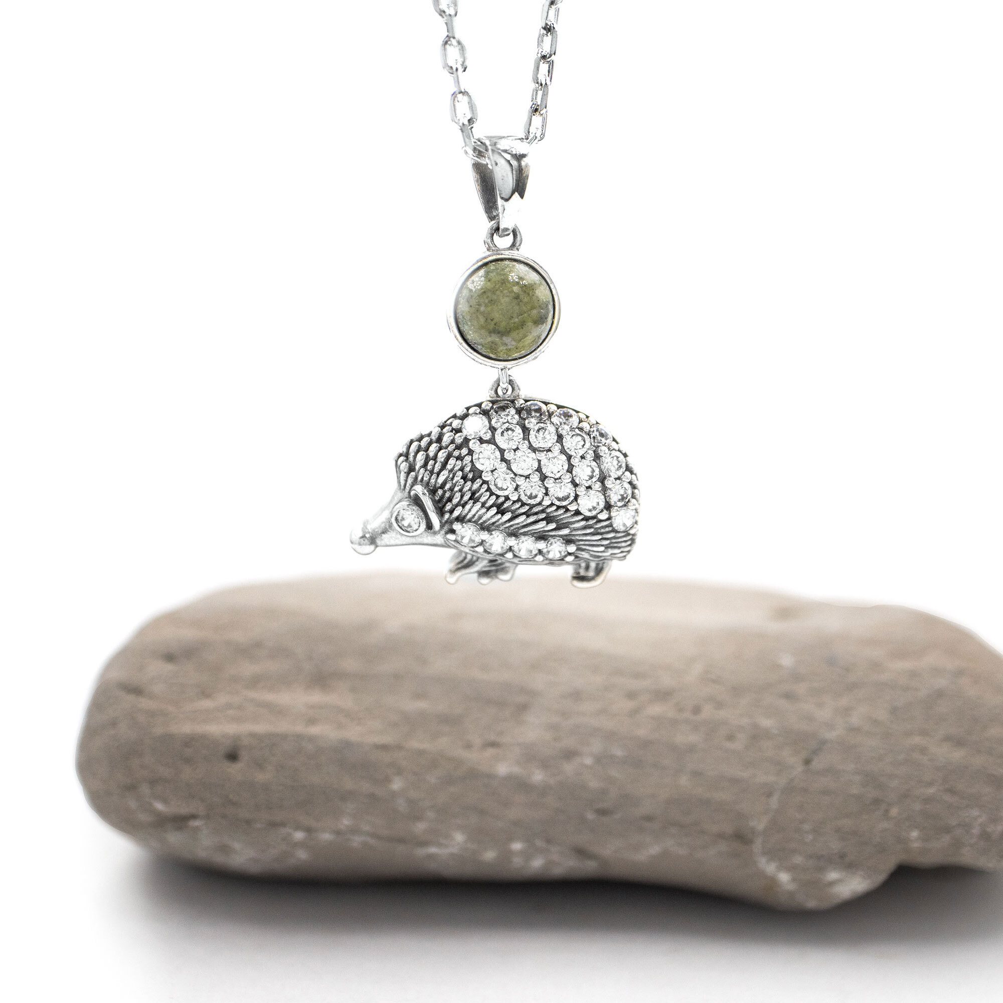Irish Hedgehog Necklace