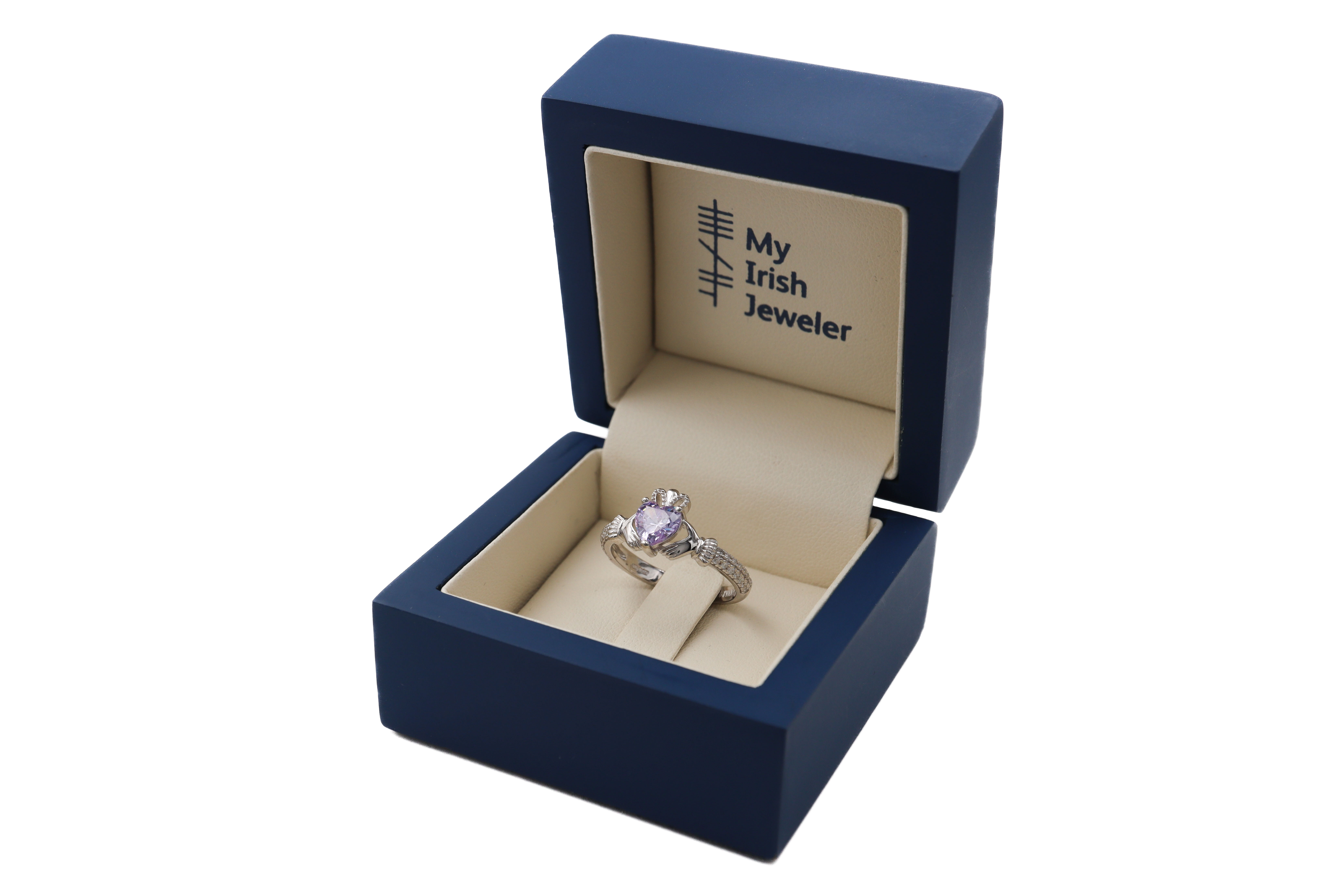 Womens Polished Sterling Silver June Birthstone Gift Set. In Luxury Packaging.