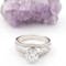 Irish 14K White Gold Celtic Knot 1.00ct Lab Grown Diamond Engagement Ring For Women - Gallery