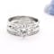 Womens Trinity Knot 1.00ct Lab Grown Diamond Ring in Real 14K White Gold - Gallery