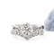 Luxurious White Gold Trinity Knot 1.00ct Lab Grown Diamond Ring For Women - Gallery
