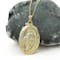 Large Striking 9K Yellow Gold Medals and Medallions Necklace - Gallery