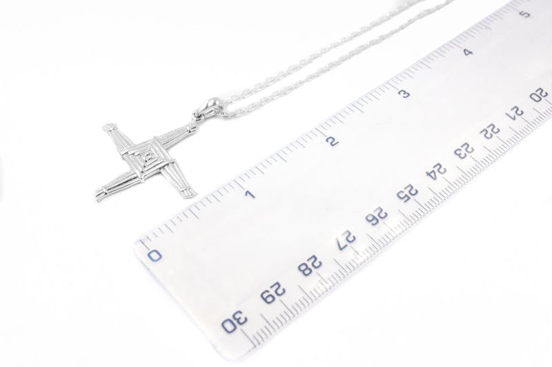 St Brigids Cross Necklace in Sterling Silver