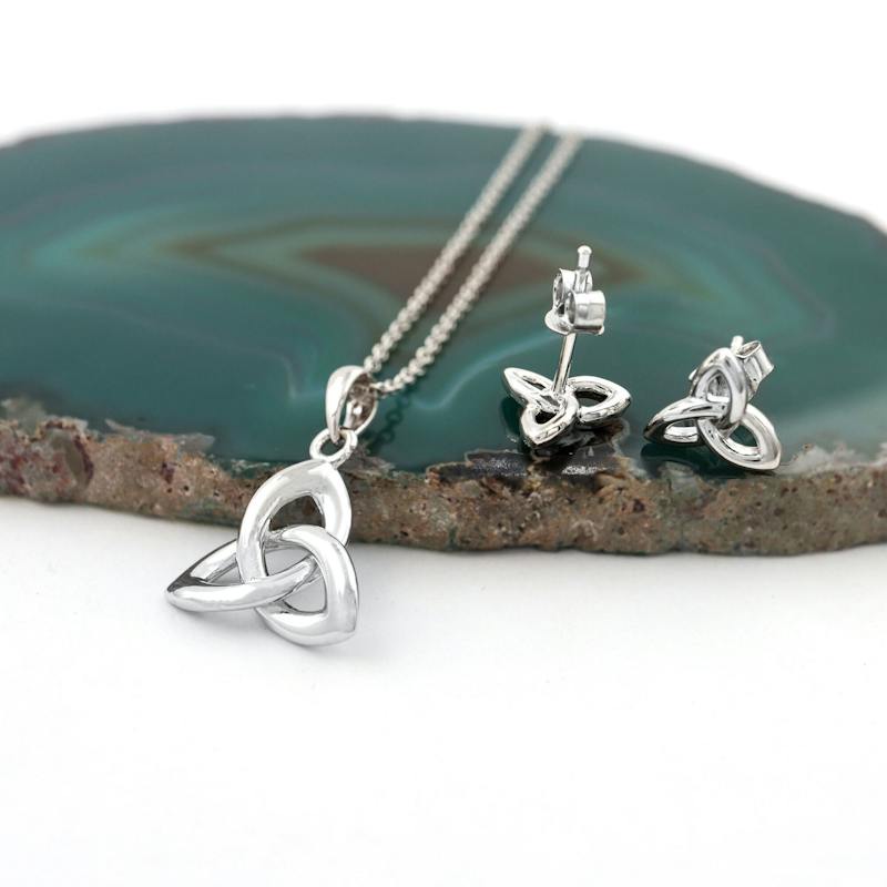 Trinity Set Trinity Knot Gift Set, From Ireland | My Irish Jeweler