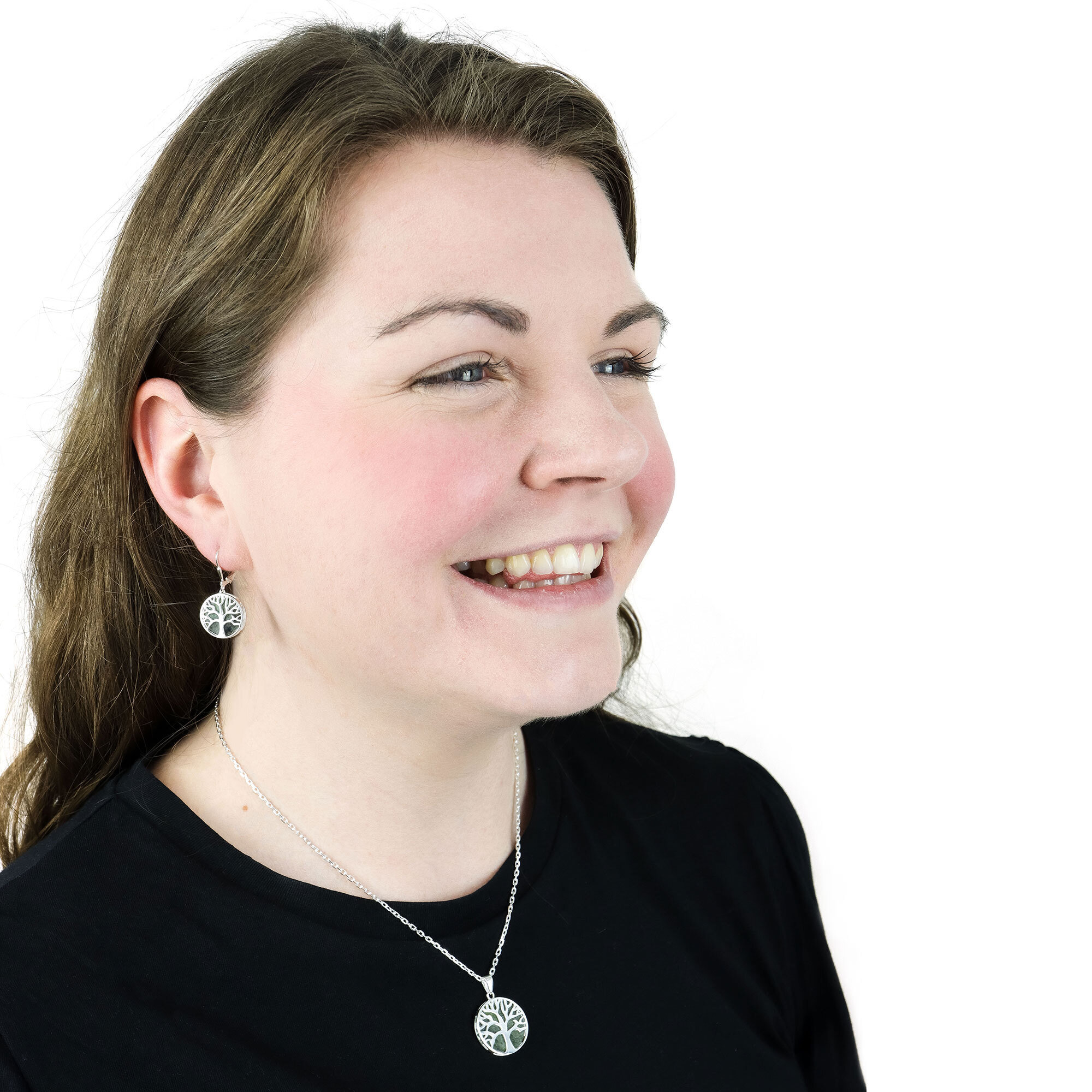 Real Sterling Silver Tree of Life Gift Set For Women