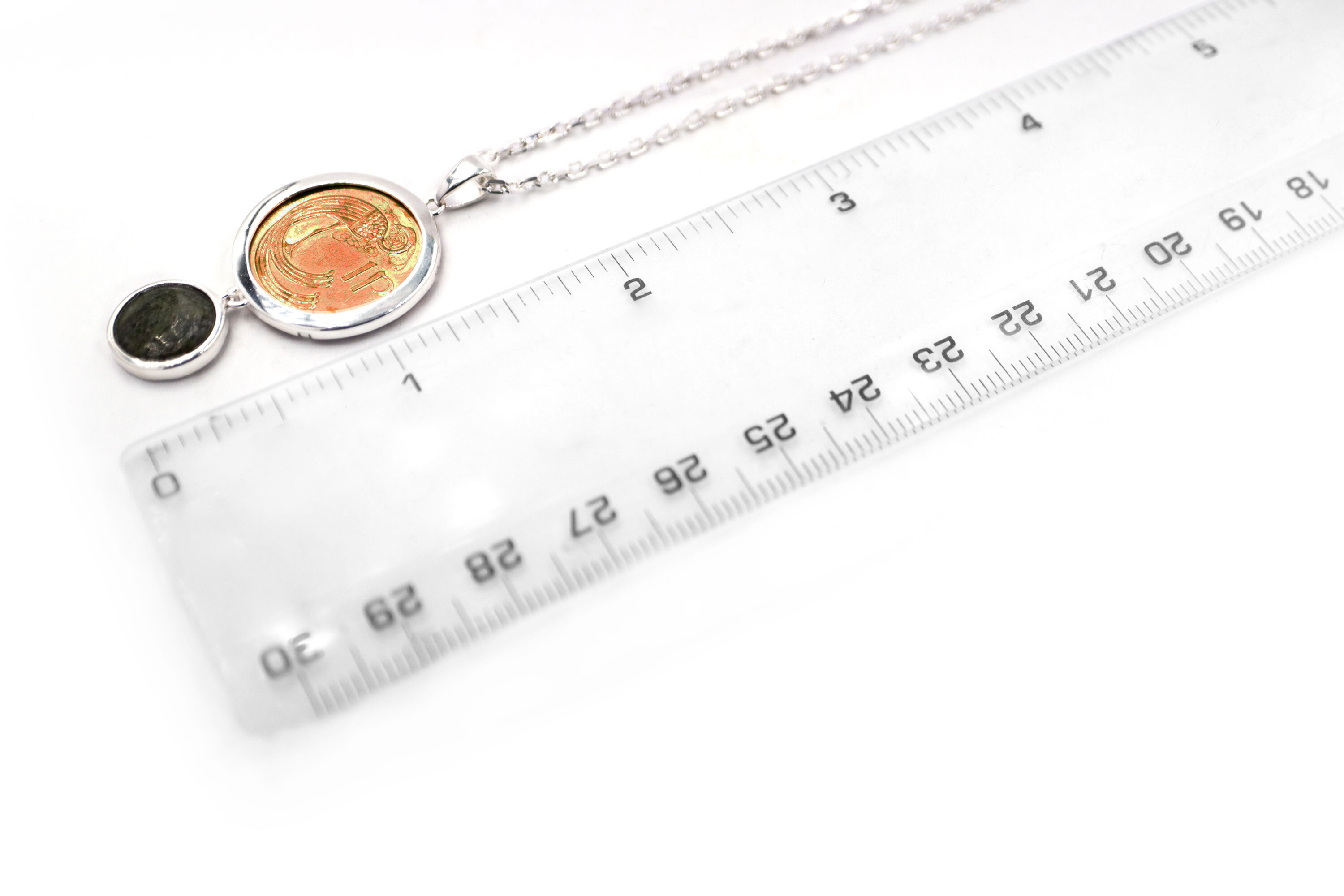 Lucky Irish Penny Necklace, From Ireland My Irish Jeweler