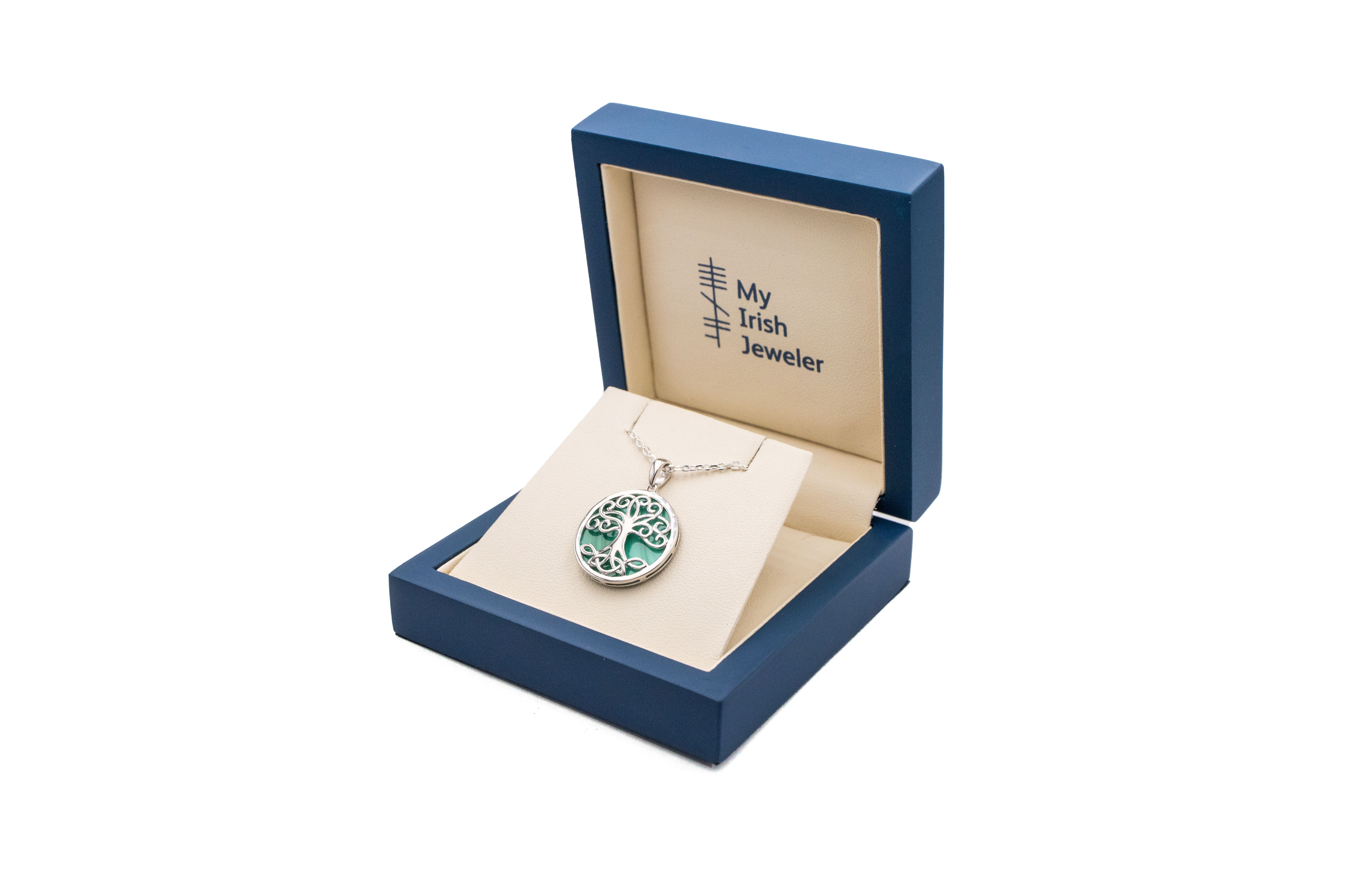 Genuine Sterling Silver Tree of Life Necklace For Women With a Polished Finish. In Luxury Packaging.