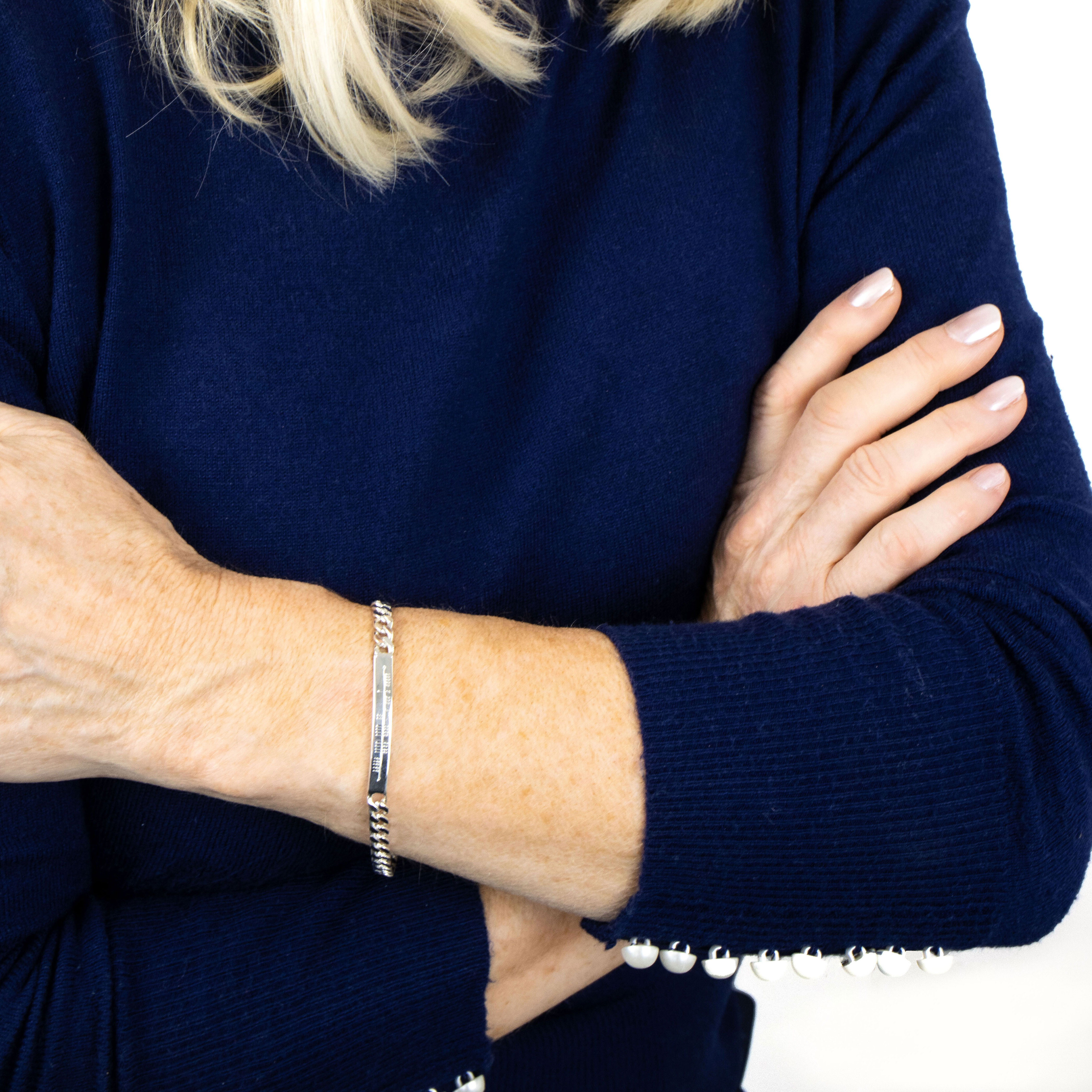 Girls For Casual Wear silver plated bracelet – Silvermerc Designs