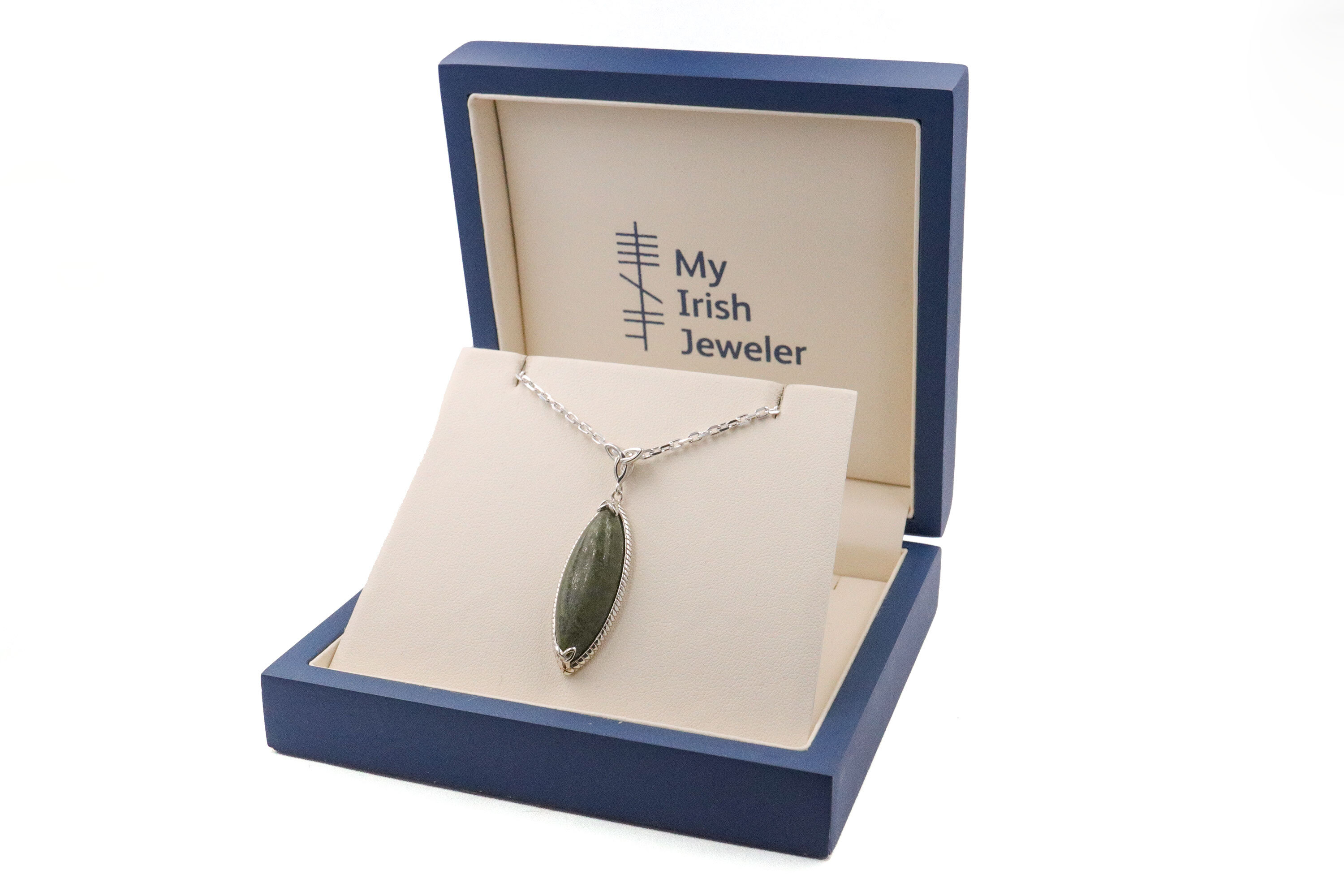 Attractive Sterling Silver Connemara Marble Gift Set For Women