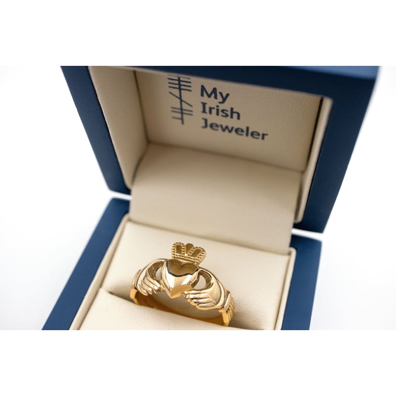 Men's Classic Claddagh Ring, From Ireland My Irish Jeweler