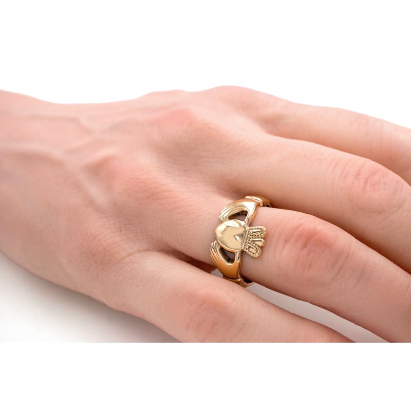 Classic Claddagh Couples Ring Set, From Ireland My Irish Jeweler